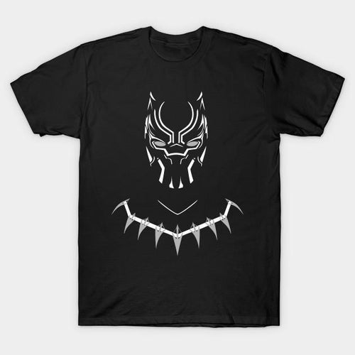 Black Panther Half Sleeves T-shirt