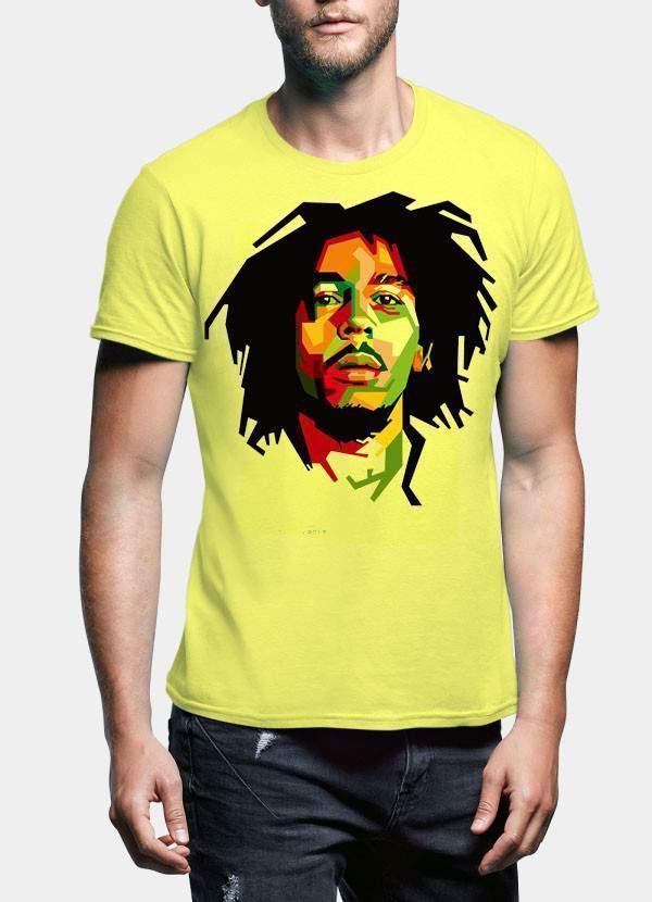 Bob Marley Be Happy Half Sleeve Men T-Shirt