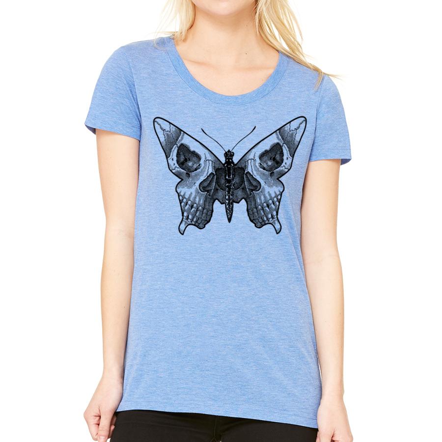 Butterfly Skull Tee