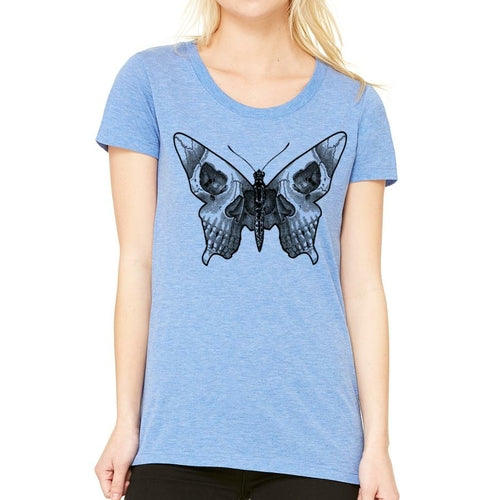 Butterfly Skull Tee